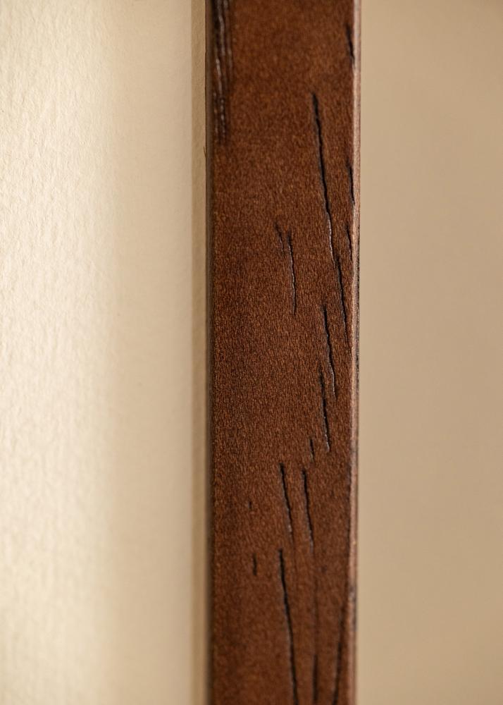 Ramme Ares Akrylglas Teak 20x20 cm