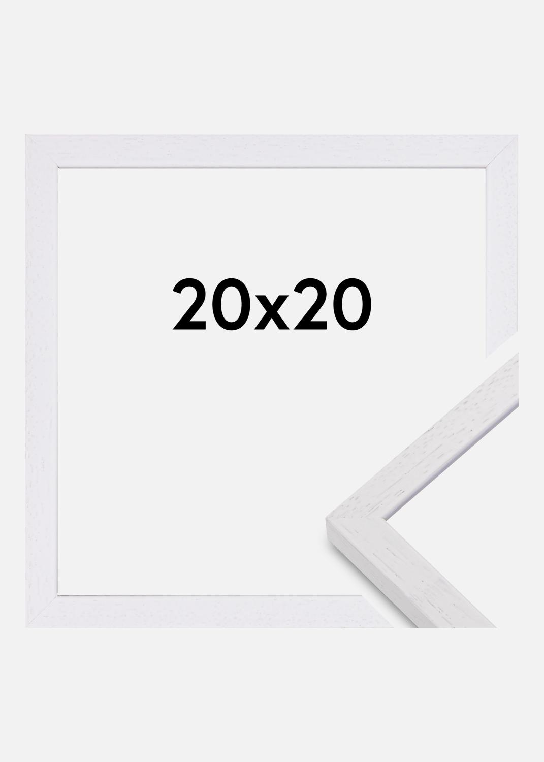 Product Image for Ramme Glendale Mat antirefleksglas Hvid 20x20 cm