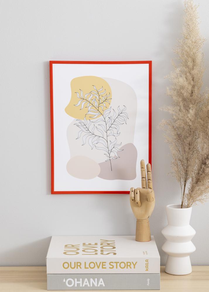 Ramme New Lifestyle Lyserød 30x40 cm - Passepartout Sort 8x12 inches