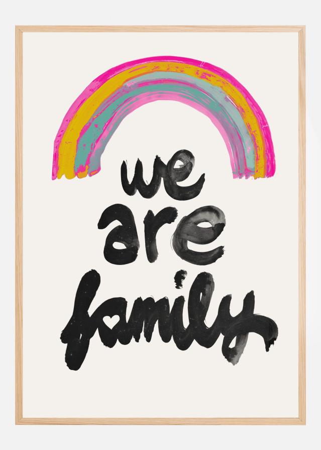 We Are Family Plakat