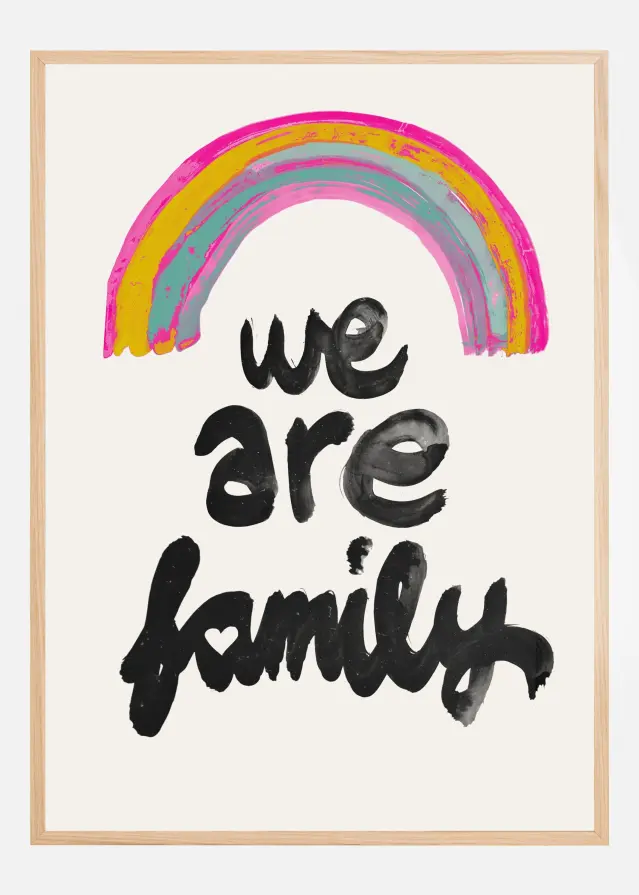 We Are Family Plakat