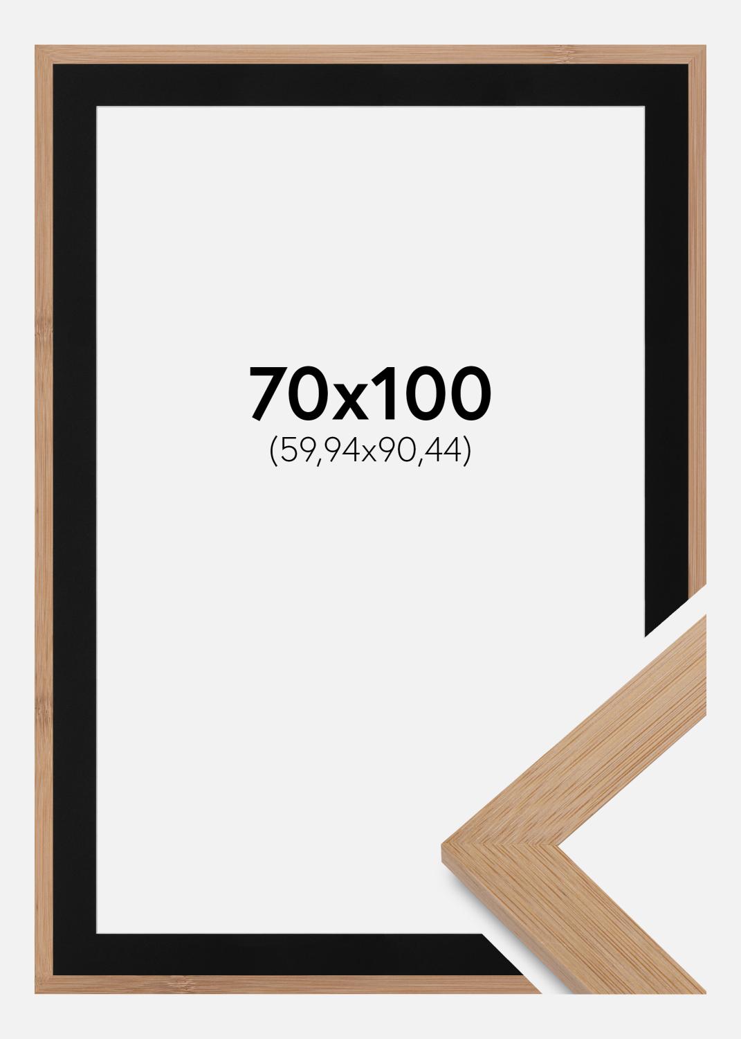 Product Image for Ramme Hoei Bambus 70x100 cm - Passepartout Sort 24x36 inches
