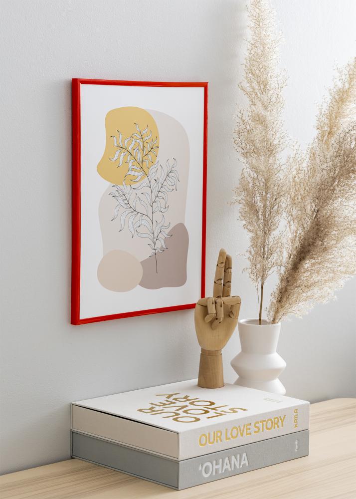 Ramme New Lifestyle Lyserød 30x40 cm - Passepartout Sort 8x12 inches