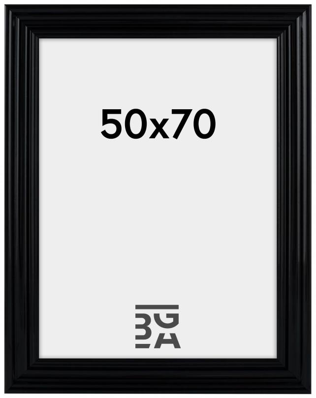 Ramme Charleston Sort 50x70 cm
