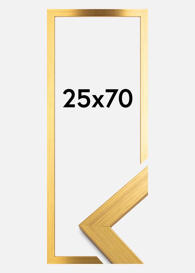 Ramme Gold Wood Akrylglas 25x70 cm