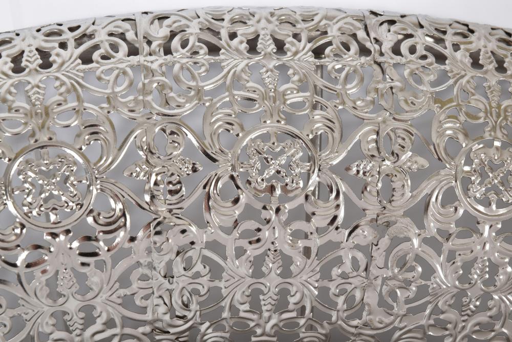 Spejl omgang Marrakesh Sølv 78 cm