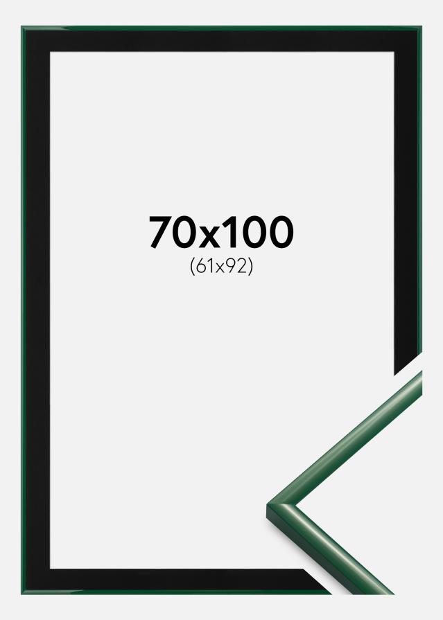 Ramme New Lifestyle Moss Green 70x100 cm - Passepartout Sort 62x93 cm