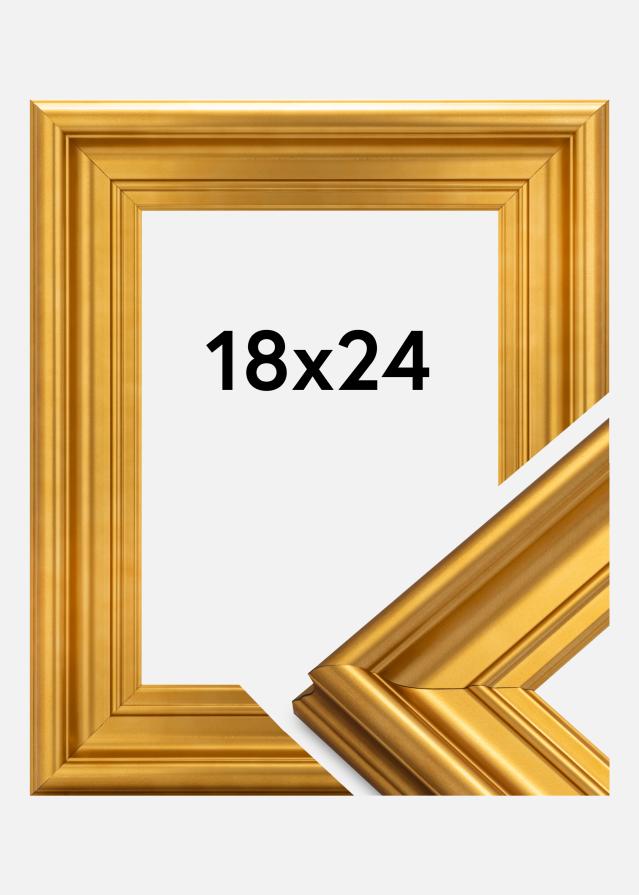 Ramme Mora Premium Guld 18x24 cm