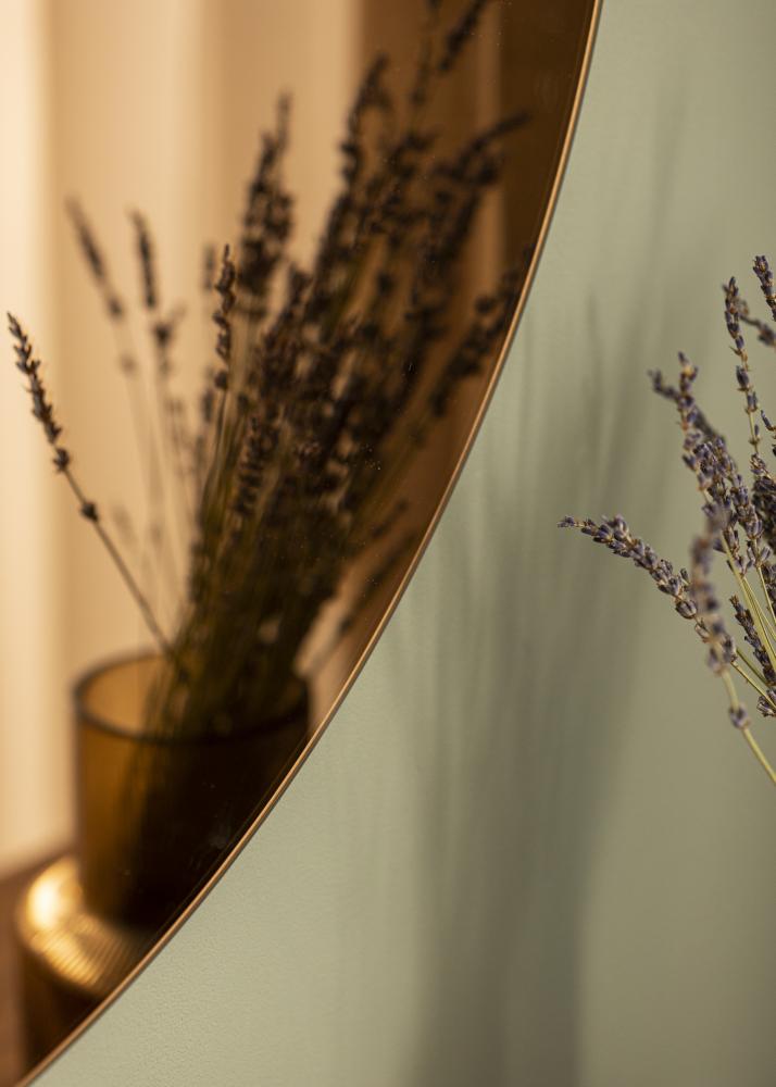KAILA Rundt Spejl Rose Gold 80 cm Ø