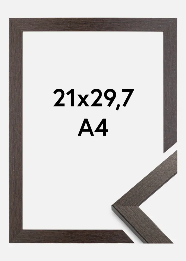 Ramme Stilren Akrylglas Wenge 21x29,7 cm (A4)