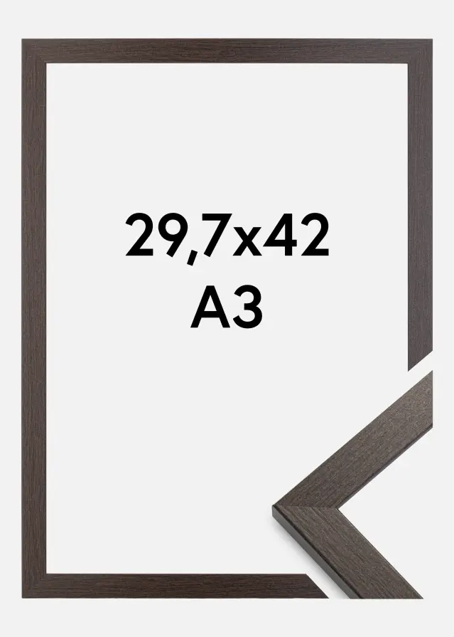 Ramme Stilren Akrylglas Wenge 29,7x42 cm (A3)