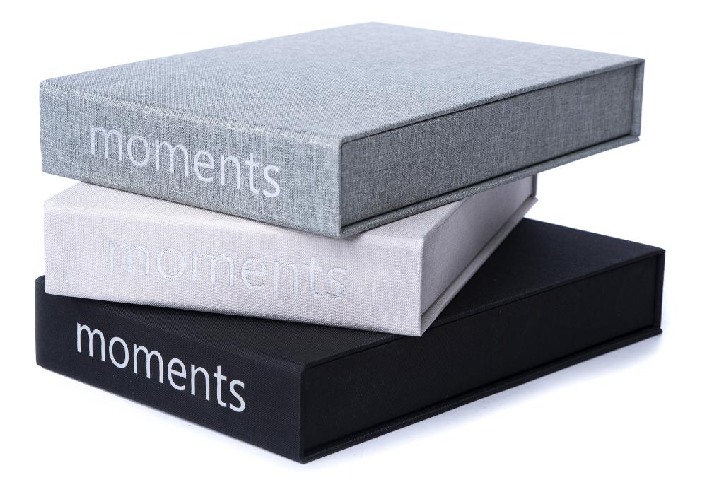 Moments Black (30 Sorte sider / 15 blade)