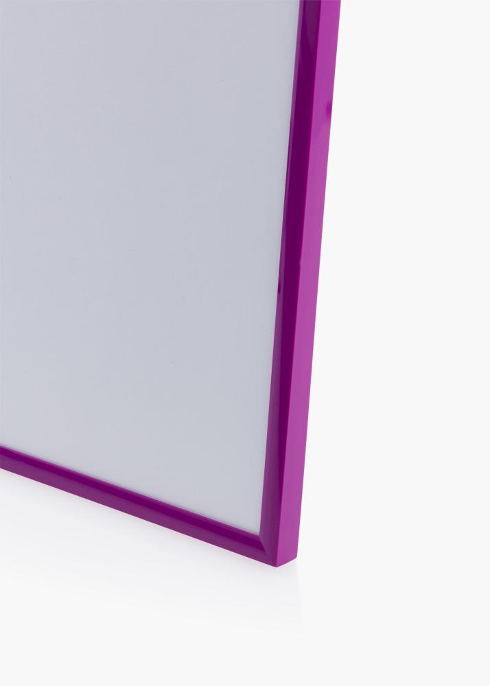 Ramme New Lifestyle Fuchsia 30x40 cm - Passepartout Sort 20x28 cm