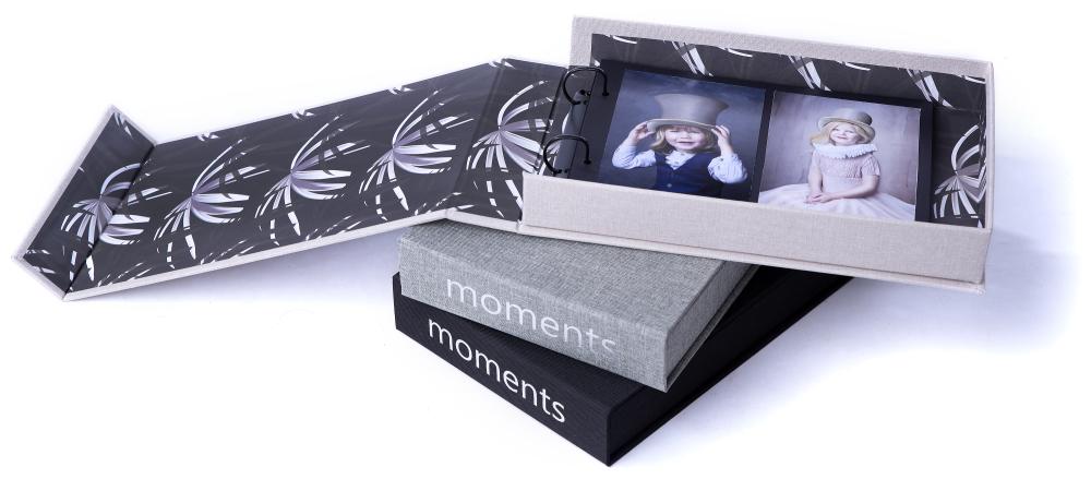 Moments Black (30 Sorte sider / 15 blade)