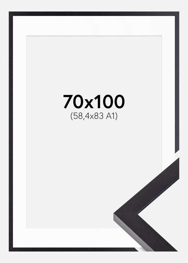 Ramme Selection Sort 70x100 cm - Passepartout Hvid 59,4x84 cm (A1)