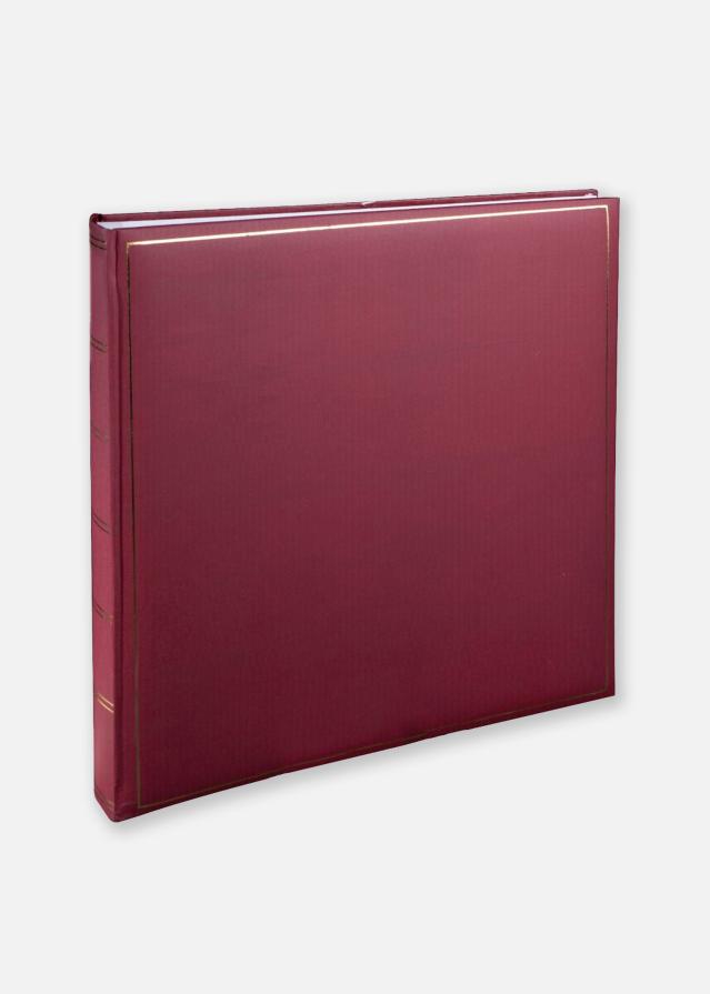 Henzo Champagne Rød - 35x35 cm (70 Hvide sider / 35 blade)