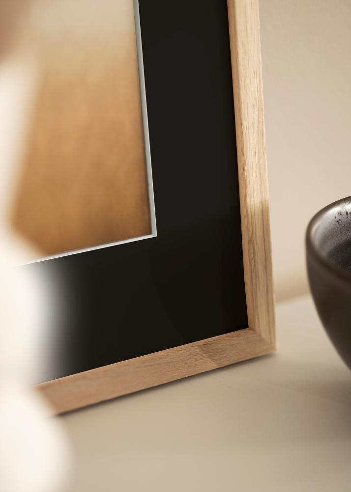 Ramme Edsbyn Eg 15x20 cm - Passepartout Sort 4x5 inches