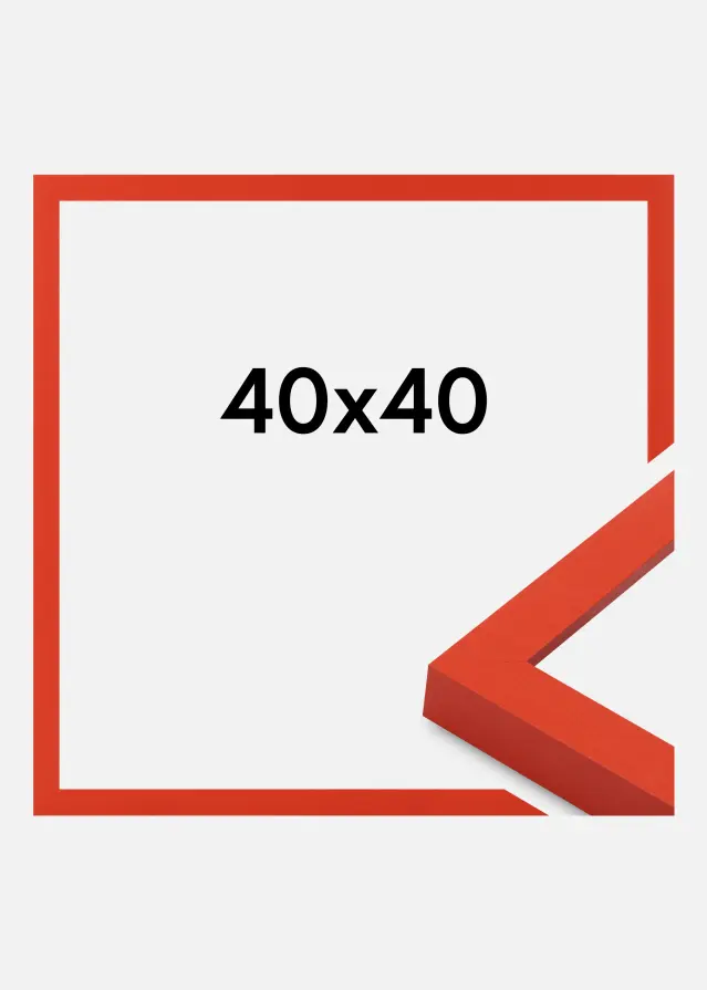Ramme Selection Akrylglas Red 40x40 cm