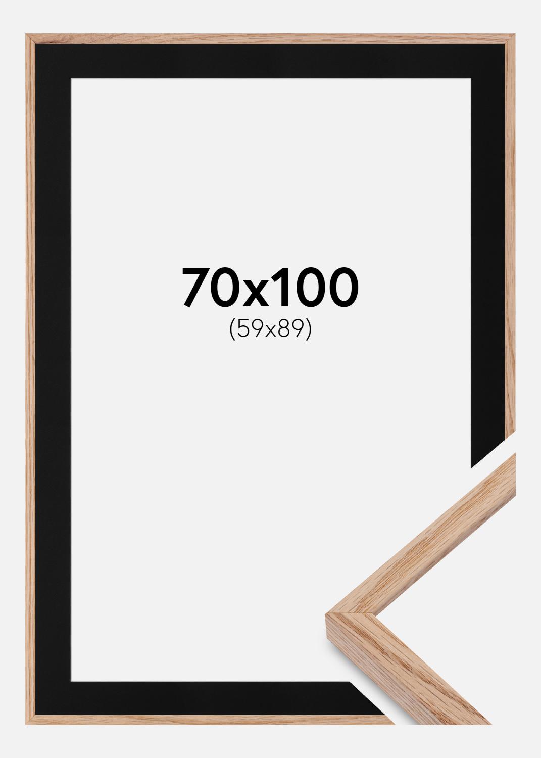 Product Image for Ramme E-Line Wide Eg 70x100 cm - Passepartout Sort 60x90 cm
