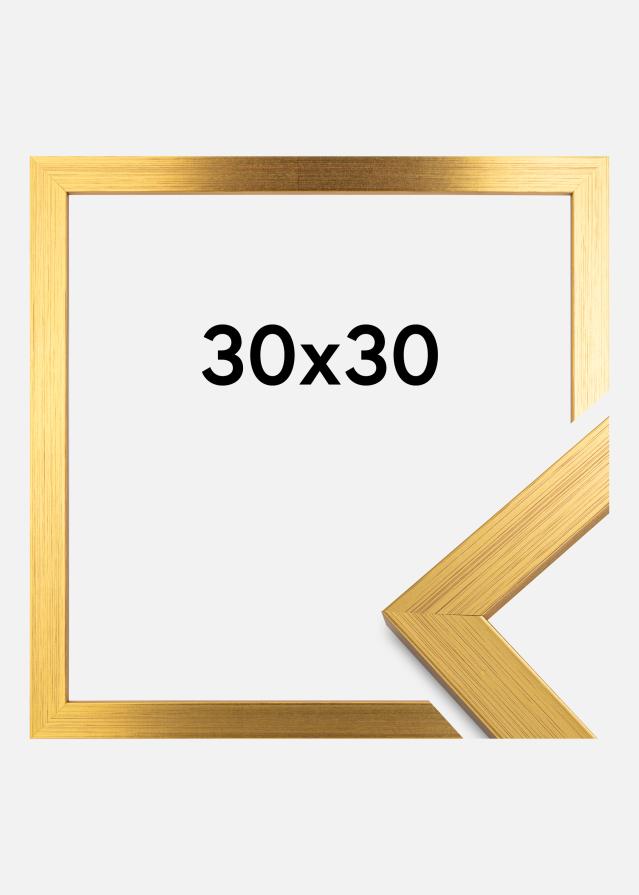 Ramme Gold Wood Akrylglas 30x30 cm