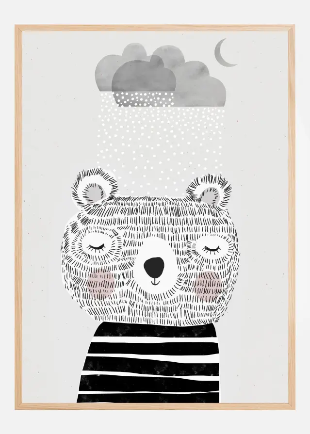 I Love Snow Plakat