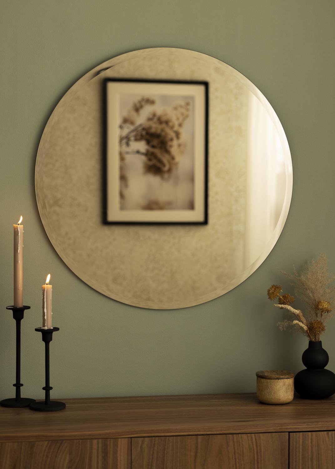 Product Image for KAILA Rundt Spejl Dark Bronze Deluxe 70 cm Ø