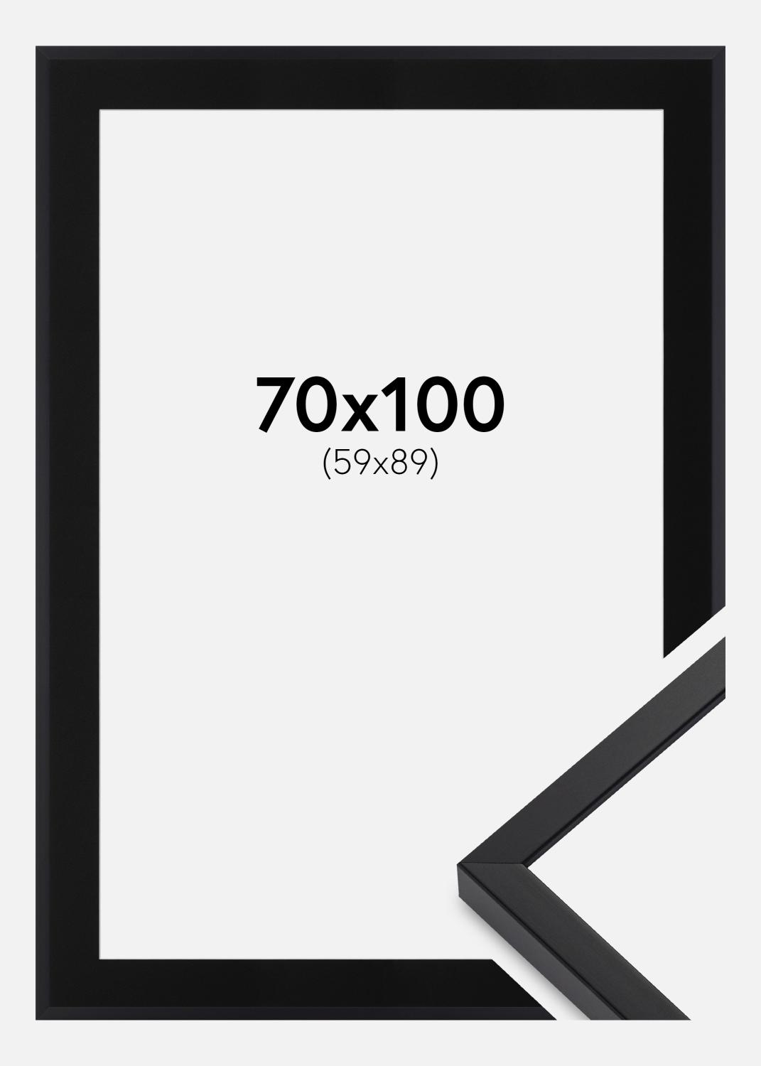 Product Image for Ramme E-Line Wide Sort 70x100 cm - Passepartout Sort 60x90 cm