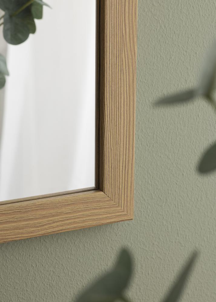 Spejl Overdoor Massiv eg 34x100 cm