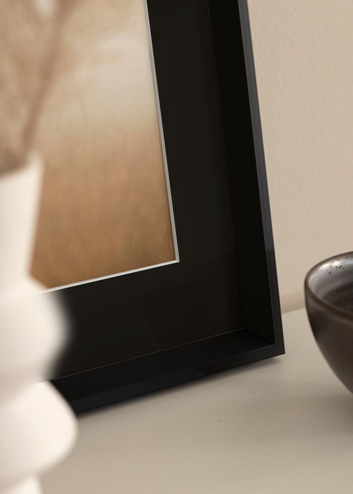 Ramme Globe Sort 20x30 cm - Passepartout Sort 15x22 cm
