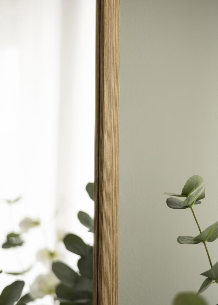 Spejl Overdoor Massiv eg 34x100 cm