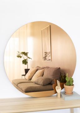 KAILA Rundt Spejl Rose Gold 110 cm Ø