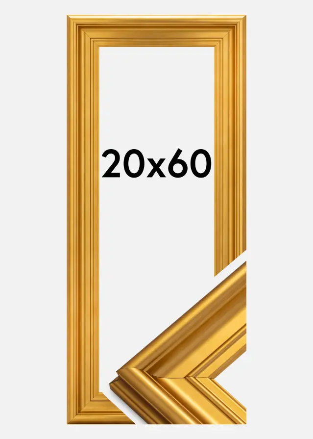 Ramme Mora Premium Guld 20x60 cm
