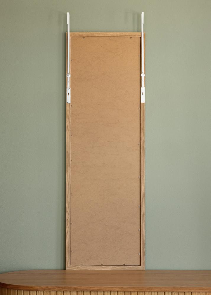 Spejl Overdoor Massiv eg 34x100 cm