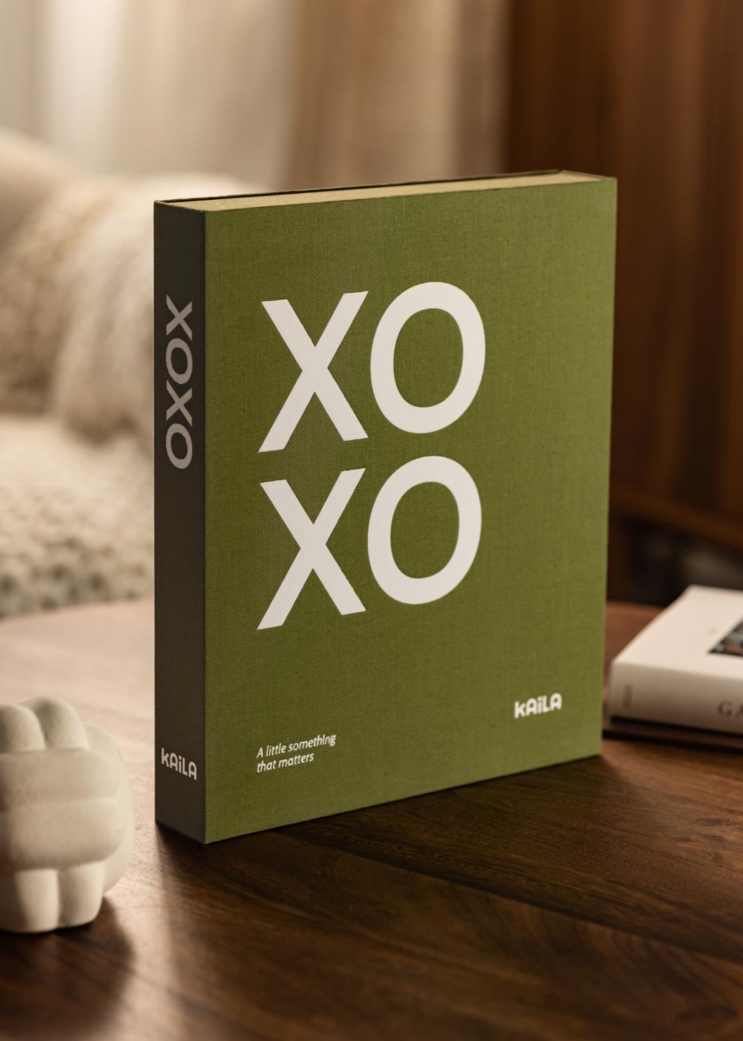 Product Image for KAILA XOXO Olive - Coffee Table Photo Album (60 Sorte Sider / 30 Blade)
