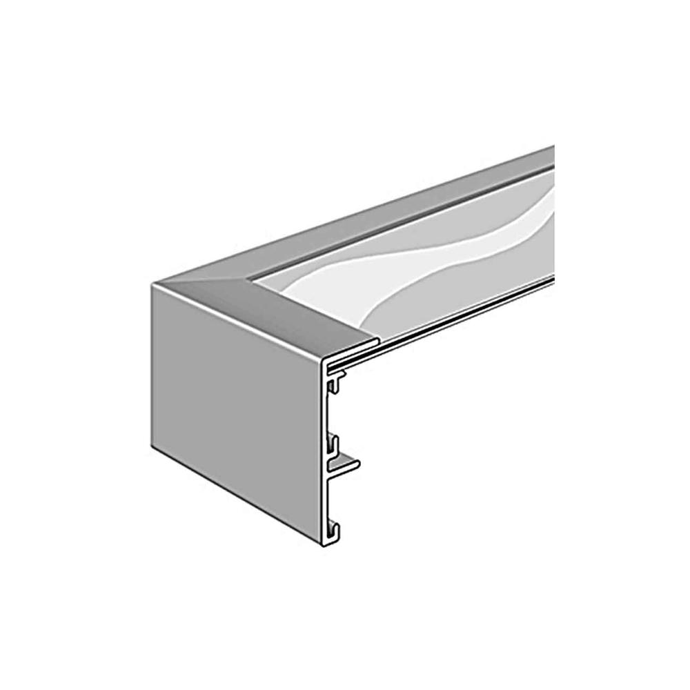 Ramme Nielsen Box II Akrylglas Sort 60x80 cm