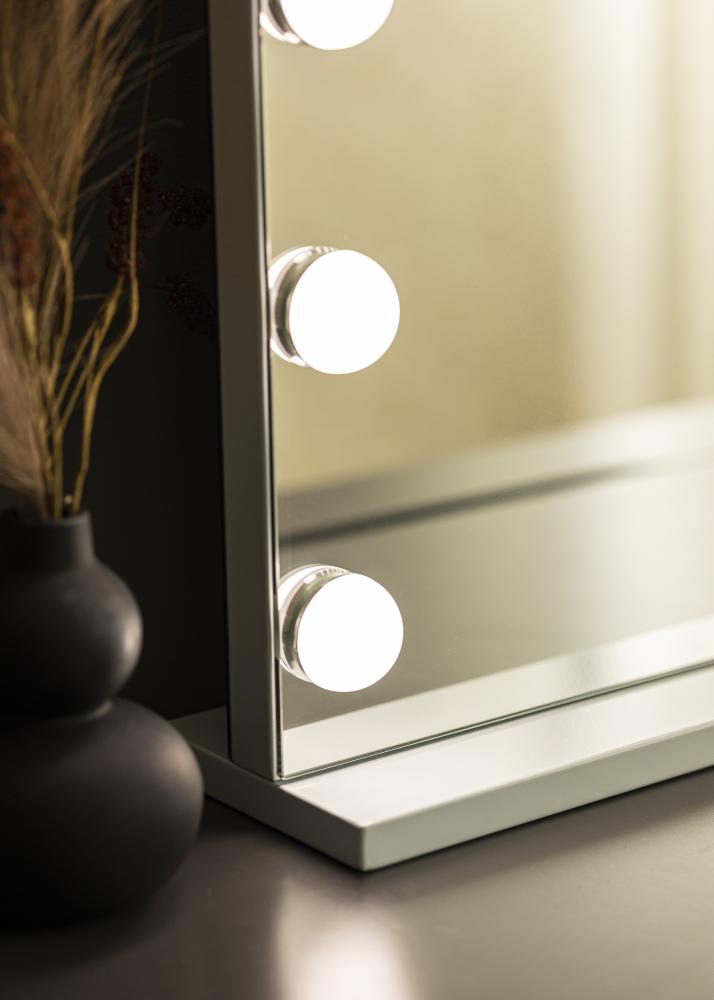 KAILA Makeupspejl Vanity LED 15 Hvid 80x60 cm