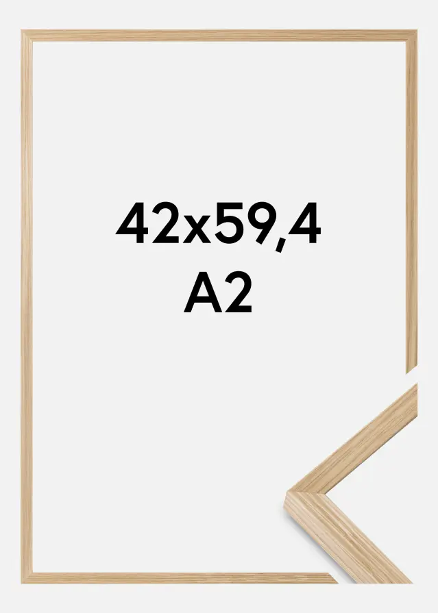 Ramme Soul Oak Veneer Akrylglas 42x59,4 cm (A2)
