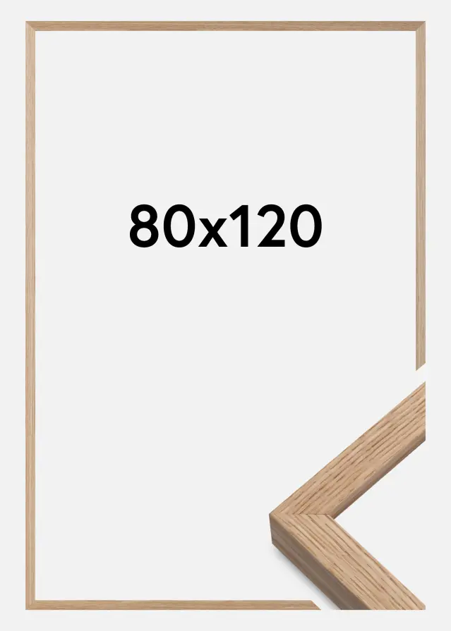 Ramme Amanda Box Akrylglas Eg 80x120 cm