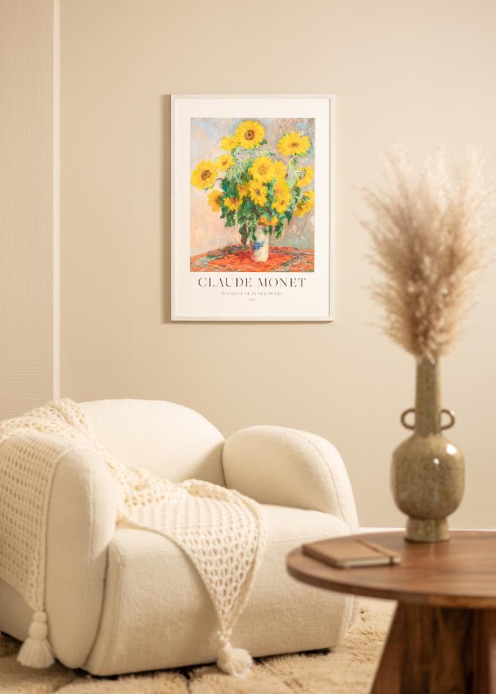Ramme Ares Akrylglas White Oak 50x50 cm