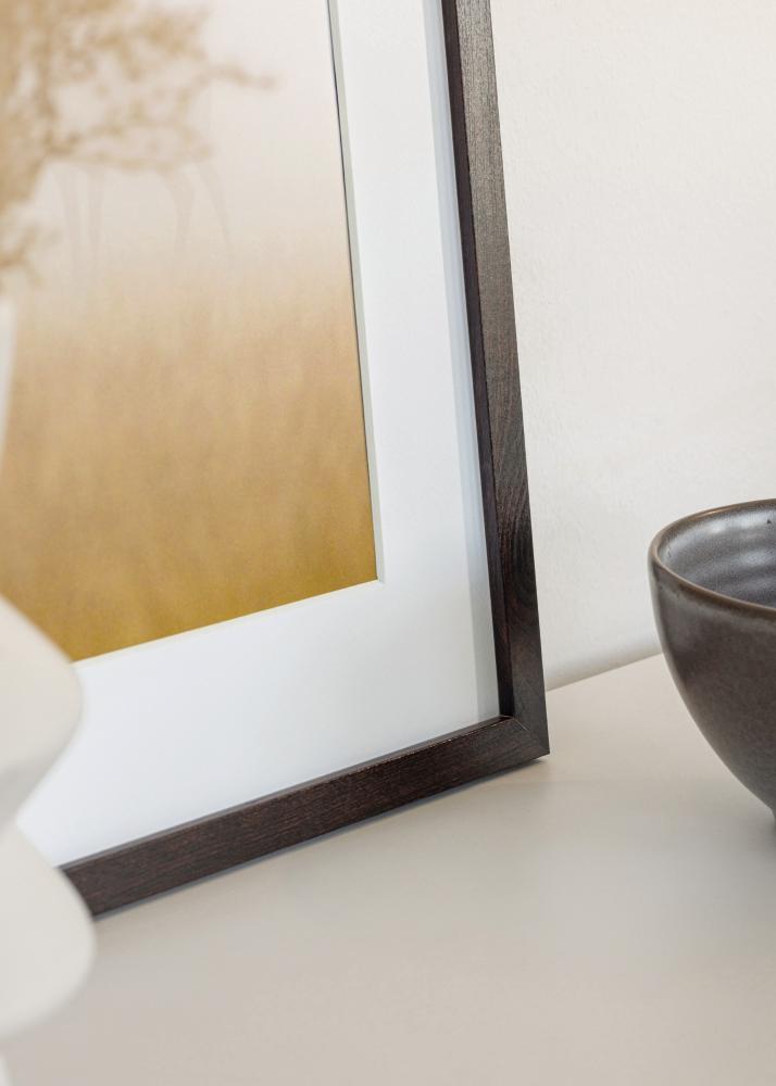 Ramme Trendy Akrylglas Valnød 50x70 cm