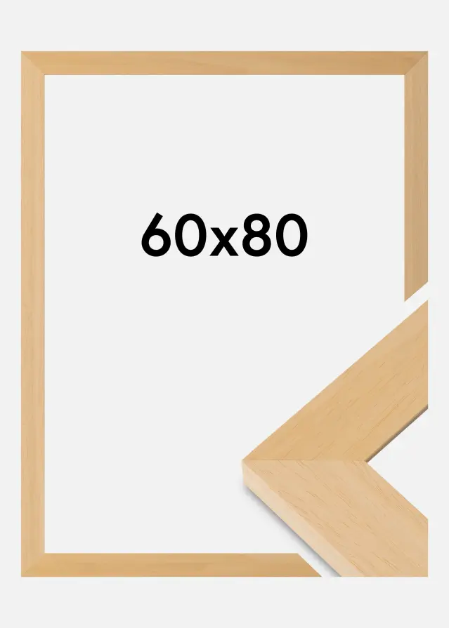 Ramme Juno Akrylglas Træ 60x80 cm