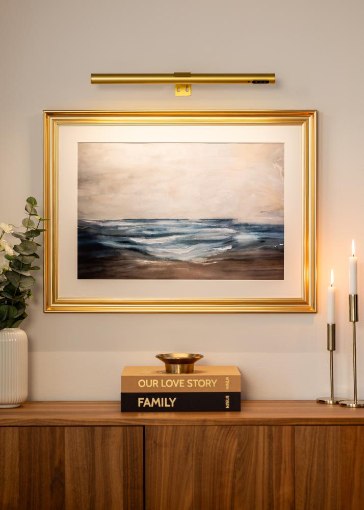 KAILA Halo Batteridrevet Tavelbelysning 50 cm - Guld