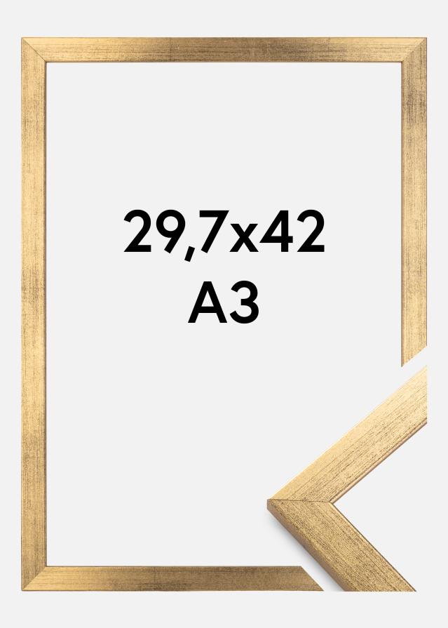 Ramme Stilren Akrylglas Guld 29,7x42 cm (A3)