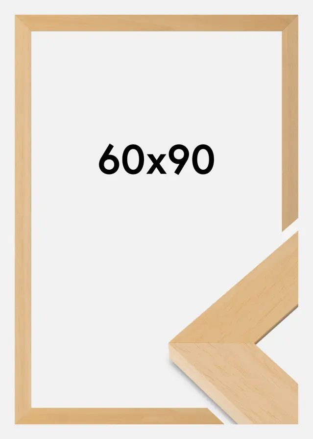 Ramme Juno Akrylglas Træ 60x90 cm