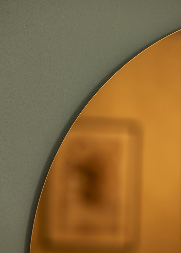 Spejl Golden Bronze 70 cm Ø