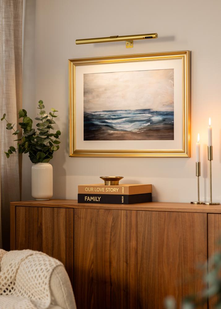 KAILA Halo Batteridrevet Tavelbelysning 50 cm - Guld