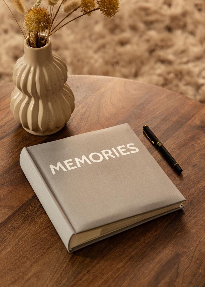 Memories Linen Album Mørkegrå - 200 billeder i 10x15 cm
