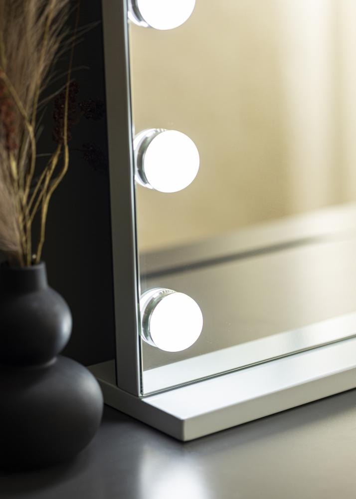 KAILA Makeupspejl Vanity LED 15 Hvid 80x60 cm