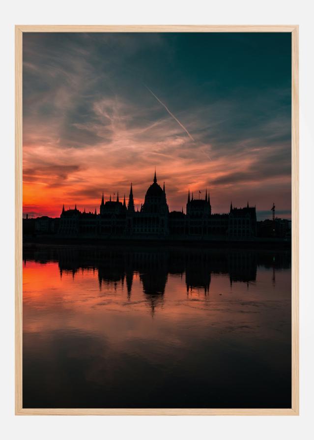 Sundown Over City Plakat