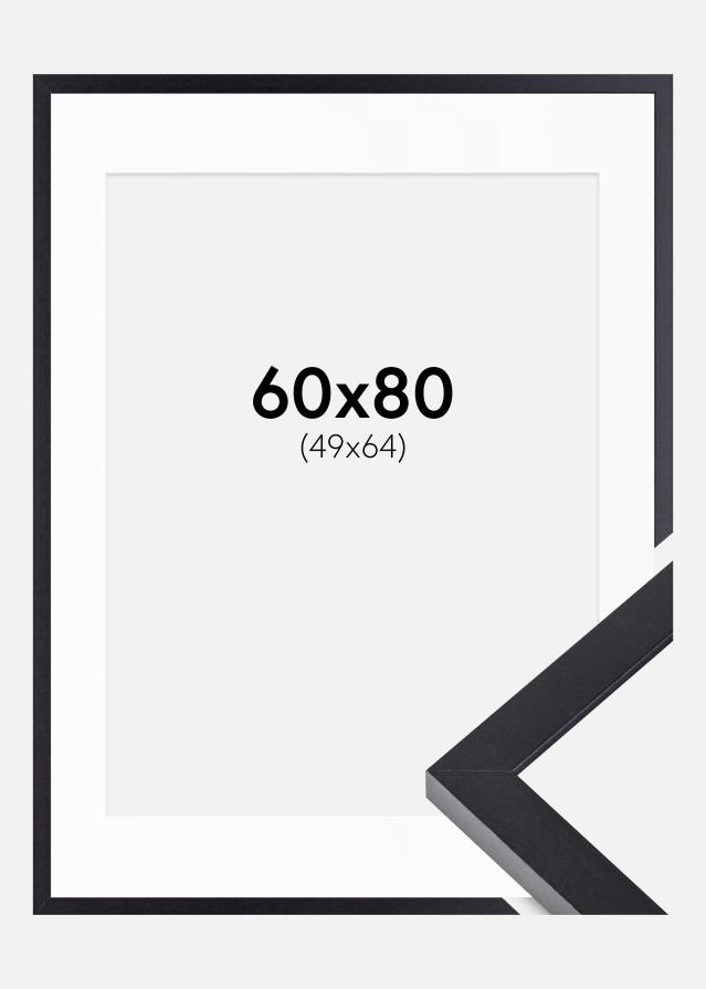 Ramme Selection Sort 60x80 cm - Passepartout Hvid 50x65 cm